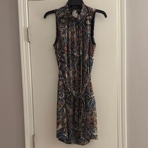 Paisley Sleeveless Dress